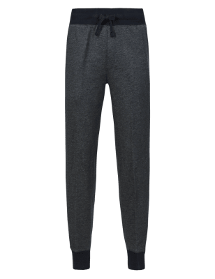cotton cuffed joggers