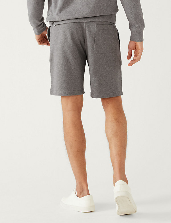 Pantalón corto de punto con cordón ajustable 100% algodón - ES