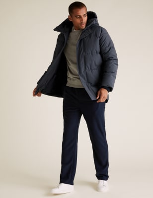 m&s mens fleece joggers