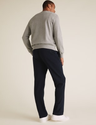 m&s mens fleece joggers