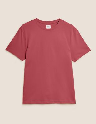 

Mens M&S Collection Pure Cotton Heavy Weight T-Shirt - Brick, Brick