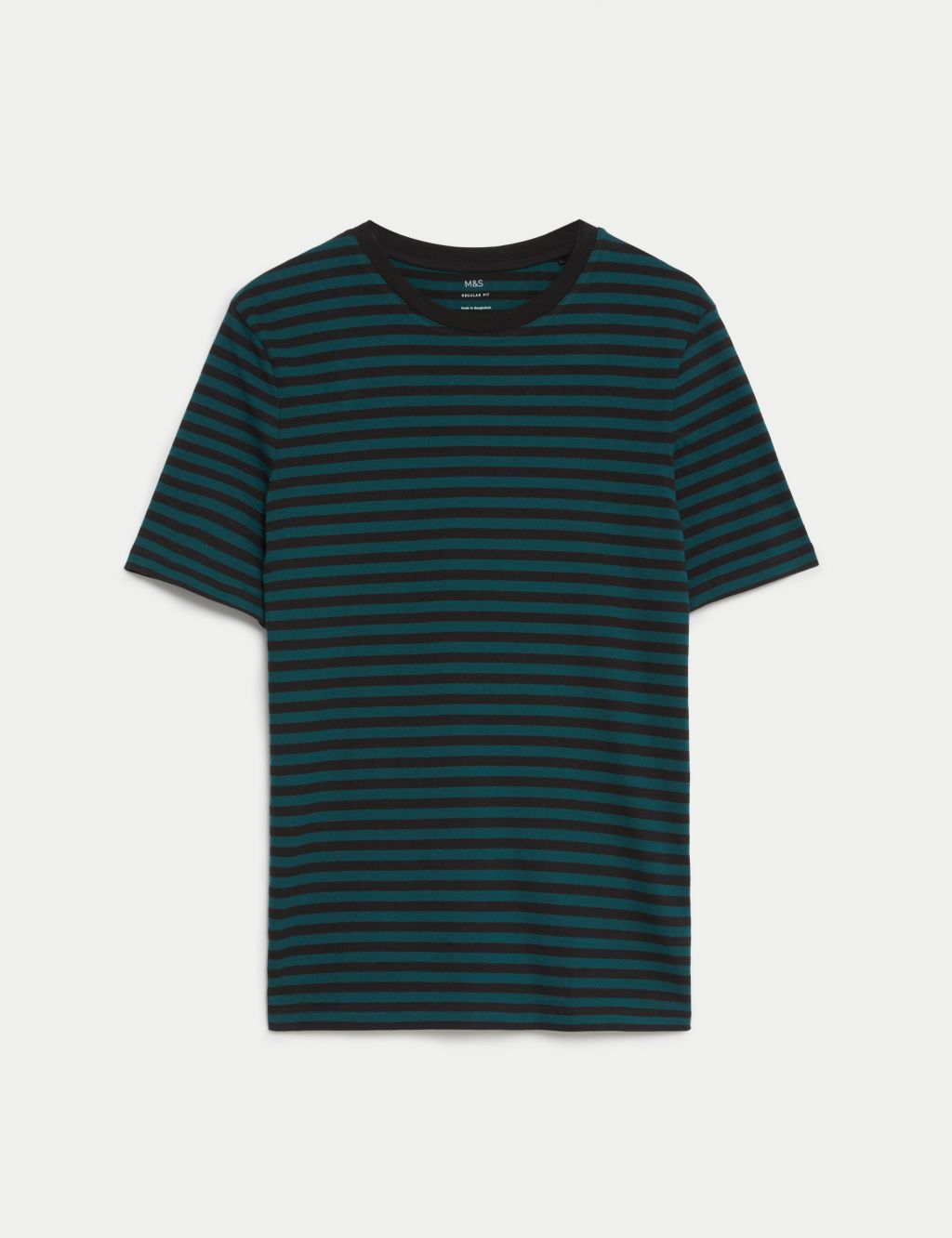 Pure Cotton Striped T-Shirt image 2