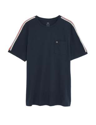 

M&S Collection Camiseta 100% algodónMens - Dark Navy, Dark Navy