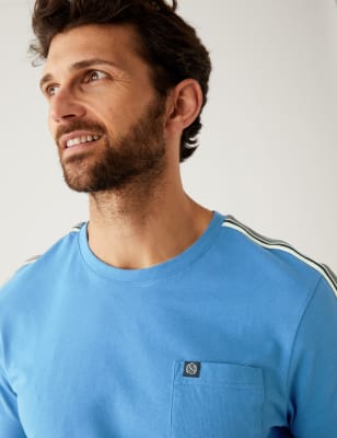 

M&S Collection Camiseta 100% algodónMens - Ocean, Ocean