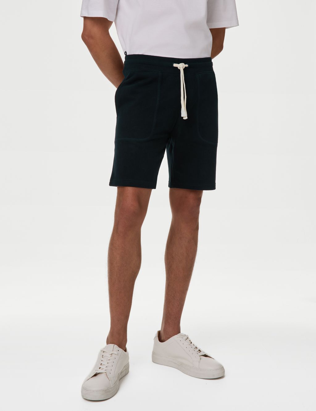 Drawstring Jersey Shorts image 3