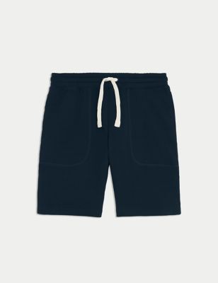 Drawstring Jersey Shorts