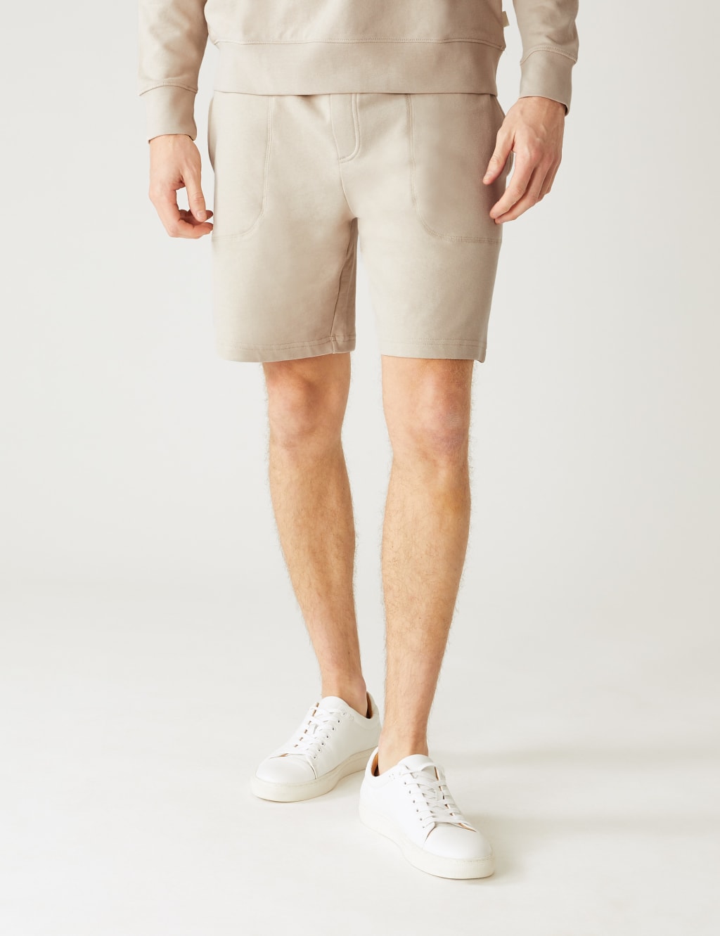 Drawstring Jersey Shorts image 1