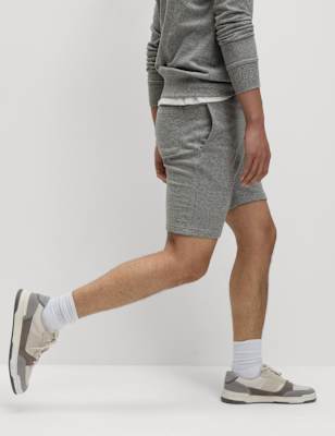 Pure Cotton Drawstring Jersey Shorts - NL