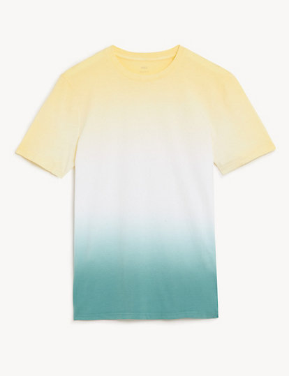 Pure Cotton Ombre T-Shirt