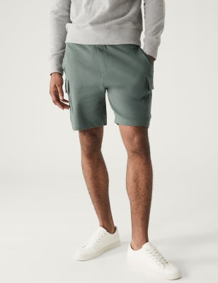 M&s mens sale white shorts