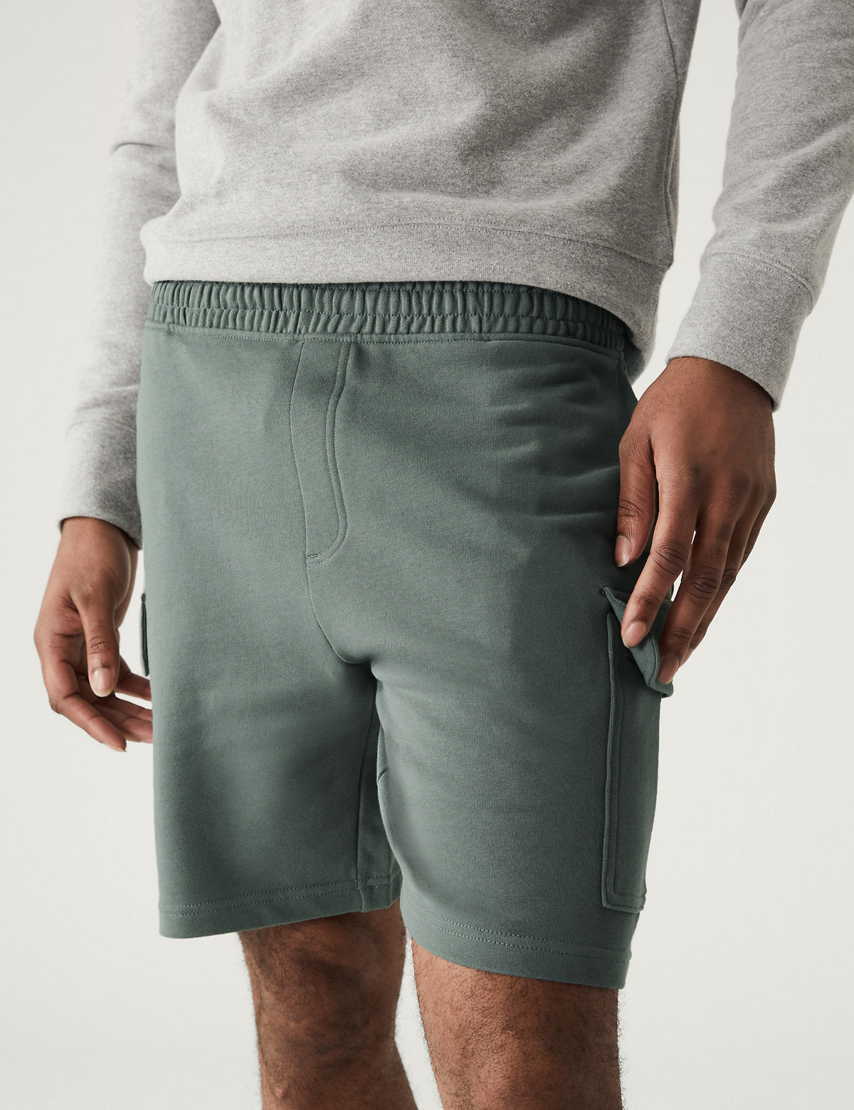Cargo Jersey Shorts