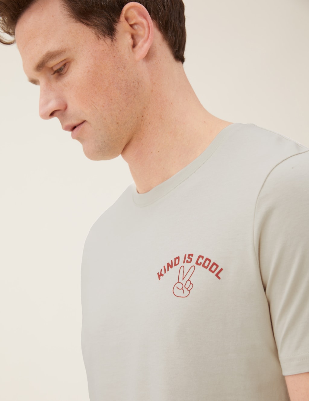 Pure Cotton Kind Is Cool Graphic T-Shirt image 1