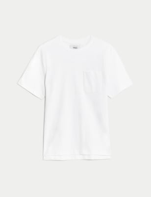 Pure Cotton Heavyweight T-Shirt | M&S Collection | M&S