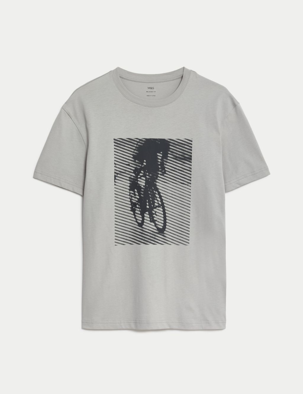 Pure Cotton Bike Graphic T-Shirt image 2