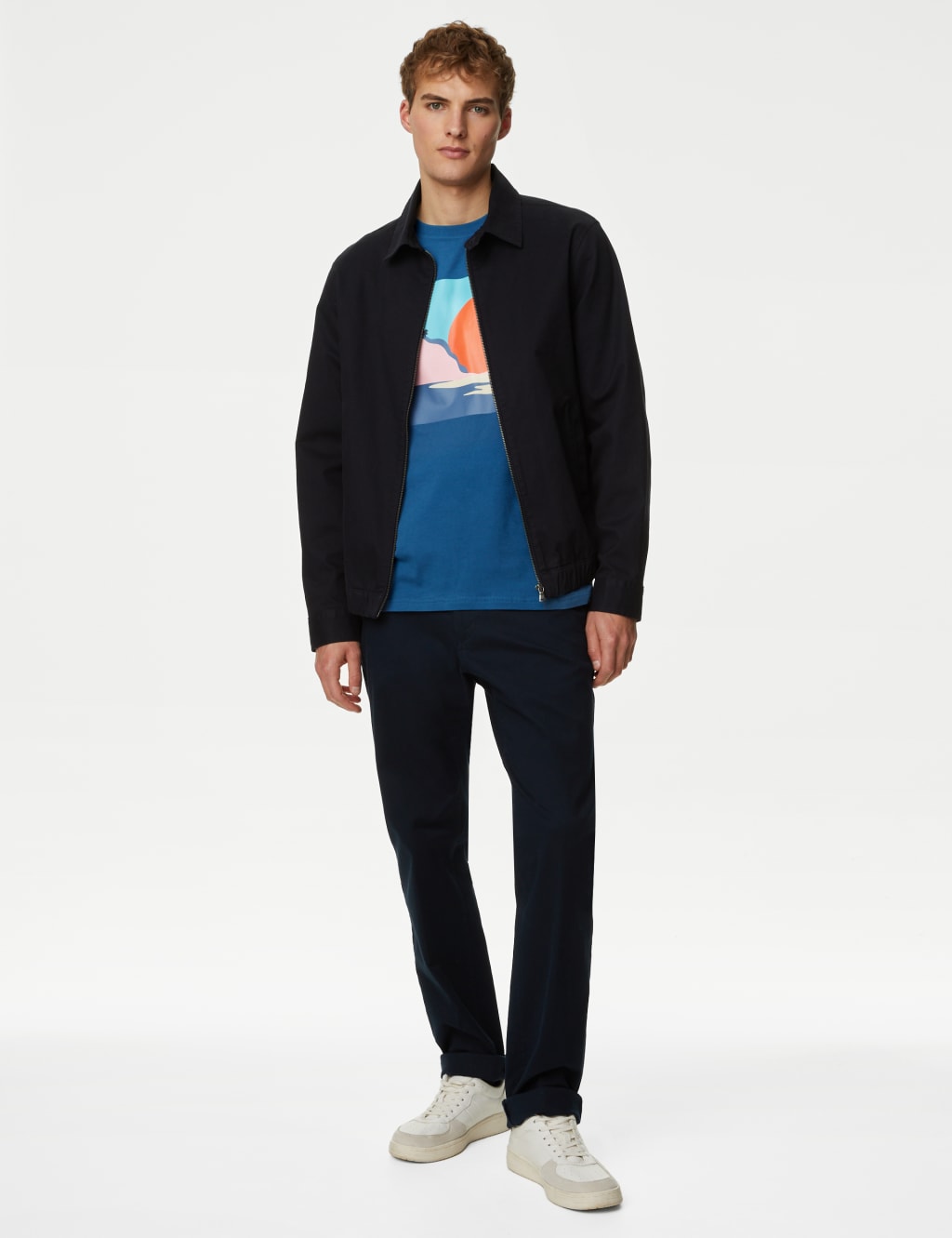 Pure Cotton Sunset Graphic T-Shirt image 4