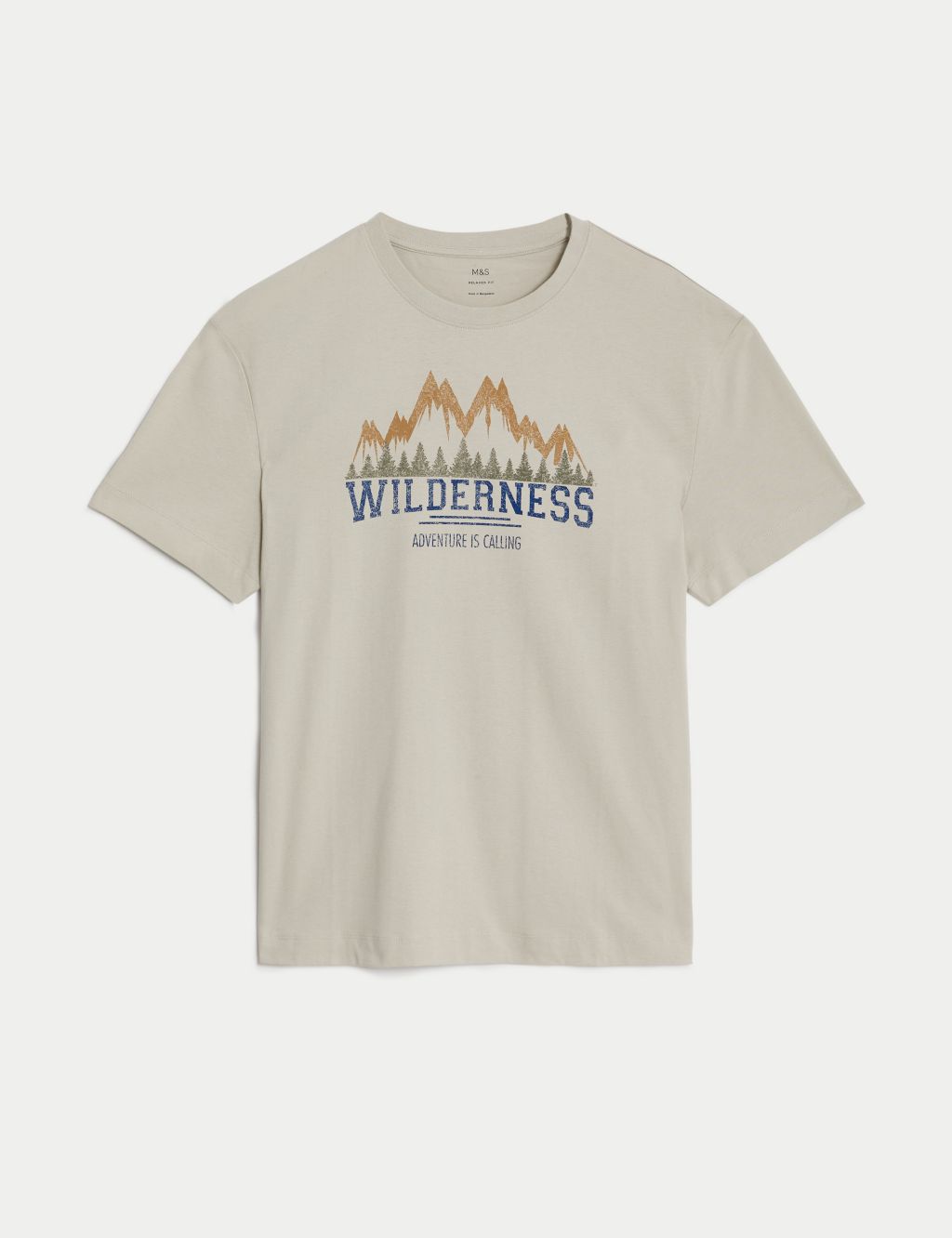 Relaxed Fit Pure Cotton Wilderness T-Shirt image 2