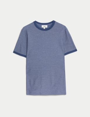 Pure Cotton Tipped T-Shirt