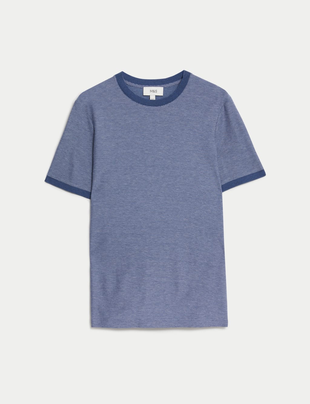 Pure Cotton Tipped T-Shirt image 2