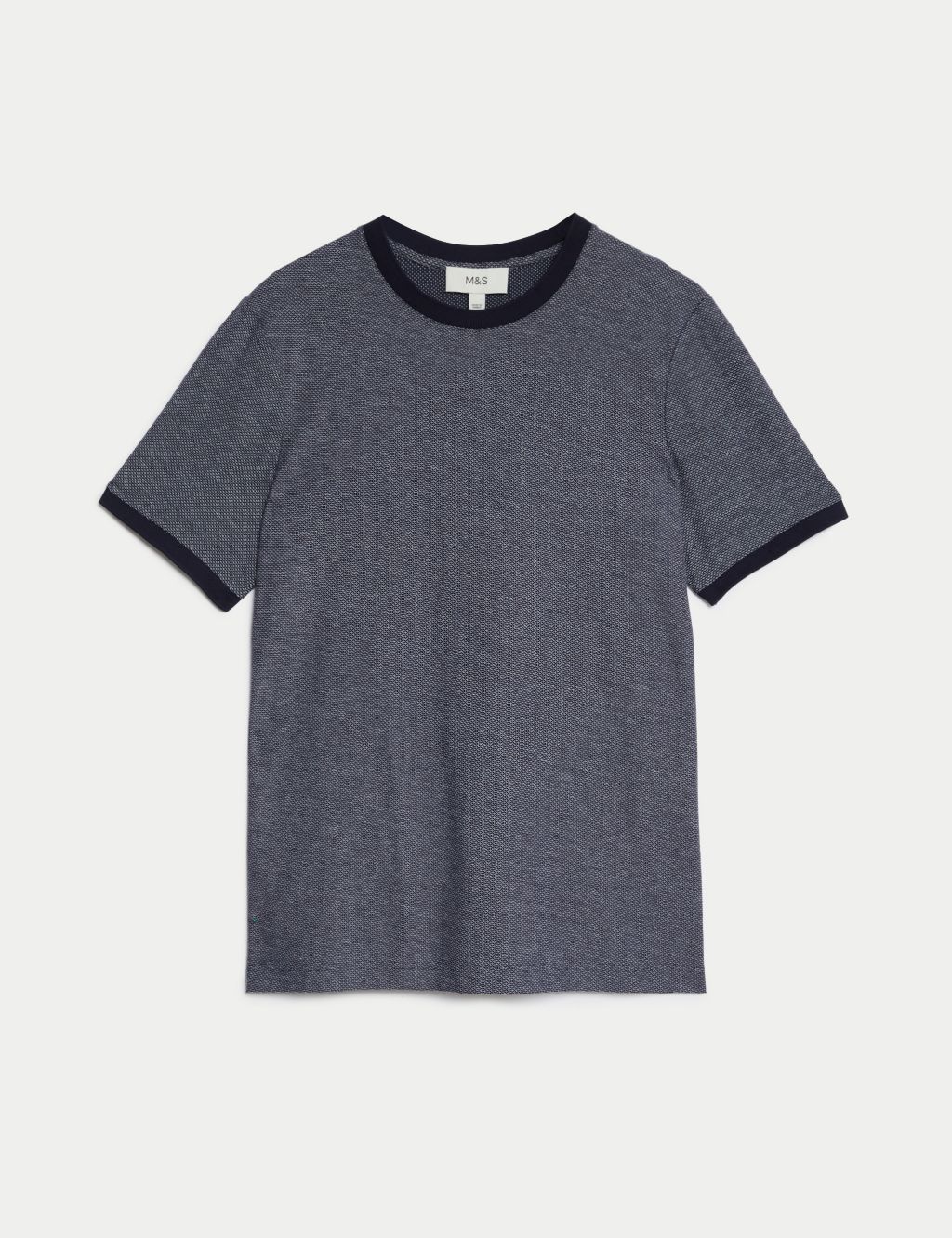Pure Cotton Tipped T-Shirt image 2