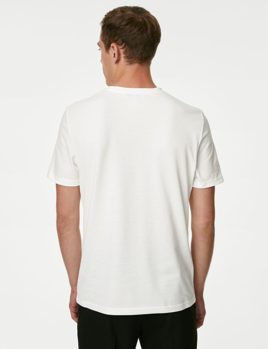 Pure Cotton Pique T-Shirt image 4