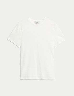 Pure Cotton Pique T-Shirt