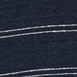Linen Rich Striped T-Shirt - navymix