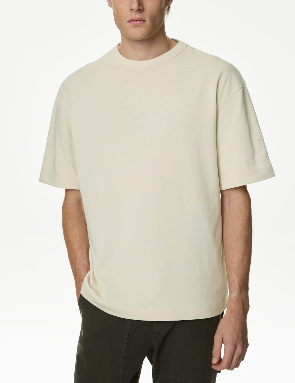 Cream t shirt hotsell