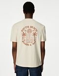 T-shirt avec texte «&nbsp;South Beach&nbsp;» de style graphique
