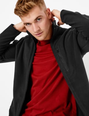 Veste polaire avec fermeture &agrave; glissi&egrave;re