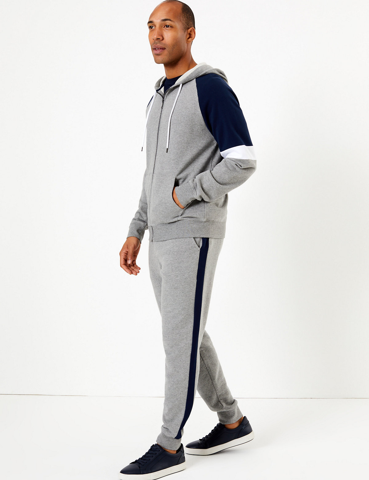 Cotton Tapered Leg Joggers