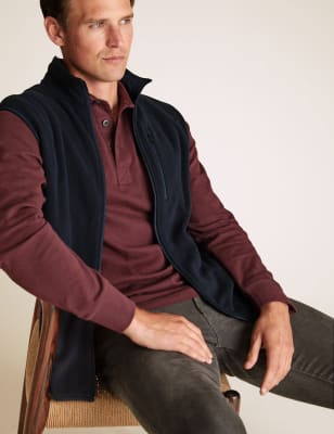 Zip Up Fleece Gilet