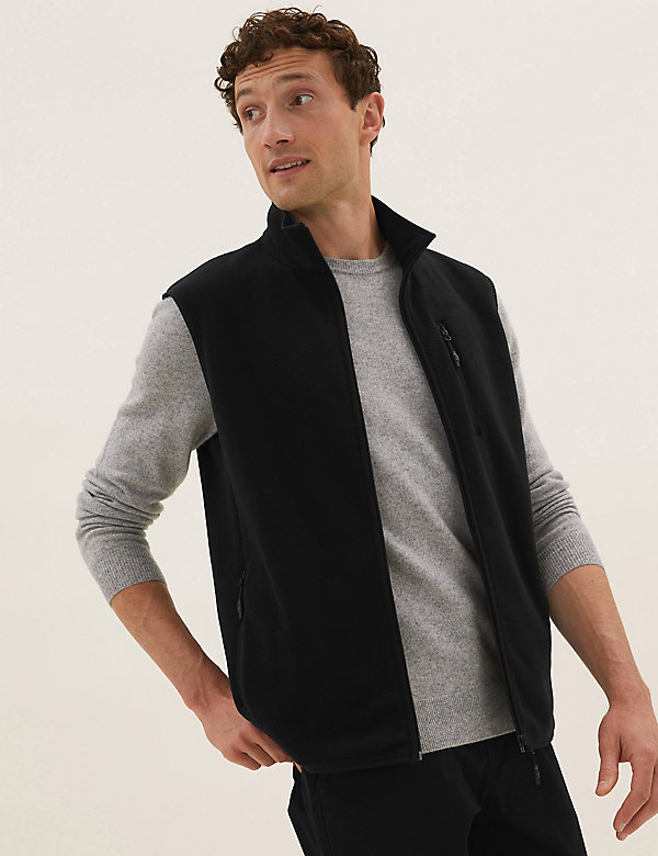 Recycled Micro Fleece Gilet - AT