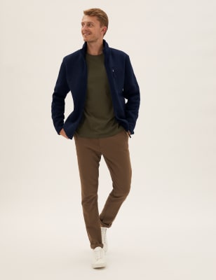 Marks and spencer fleece on sale jackets