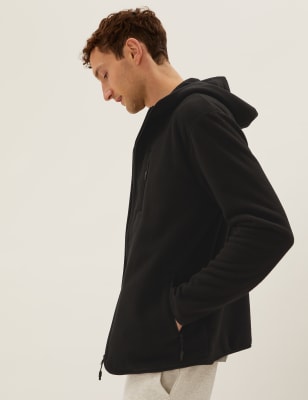 

M&S Collection Micropolar con capucha y cremalleraMens - Black, Black