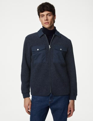 Marks and clearance spencer fleece jackets