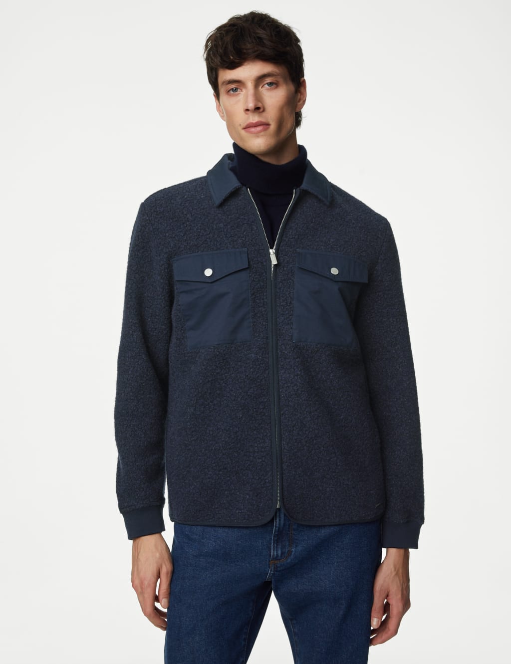 Marks and spencer mens fleece top