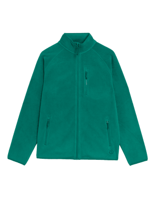 

Mens M&S Collection Zip Up Micro Fleece - Holly, Holly