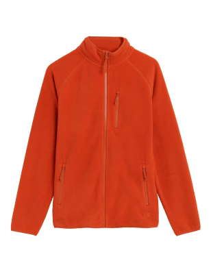 

Mens M&S Collection Micro-Fleece mit Reißverschluss - Copper, Copper