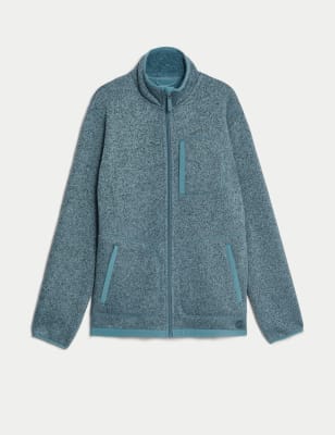 Recycled Fleece Zip Up Jacket