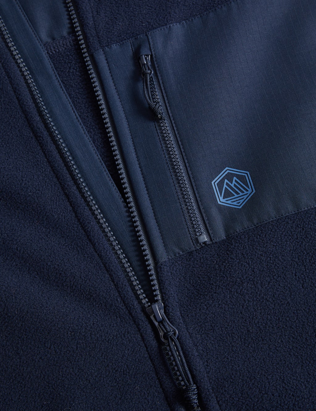 Recycled Fleece Zip Up Gilet image 6