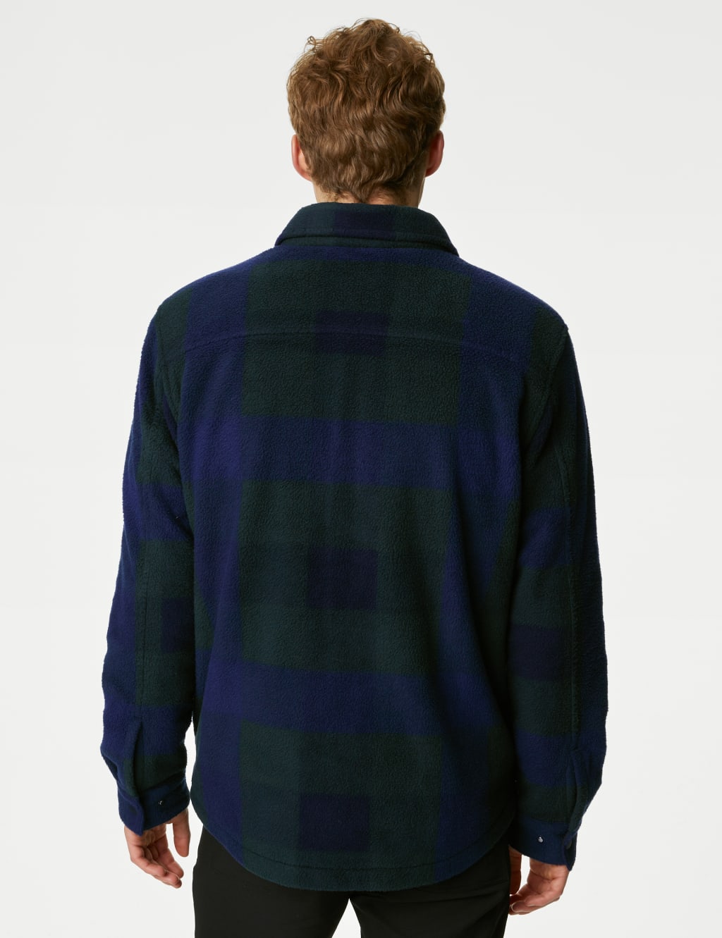 Fleece Check Overshirt image 5