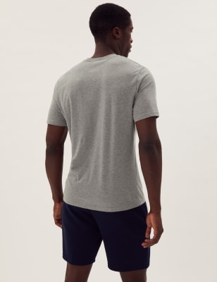 

M&S Collection Pack de 2 camisetas Henley 100% algodónMens - Grey Mix, Grey Mix