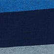 Pure Cotton Double Knit Striped Polo Shirt - darkink