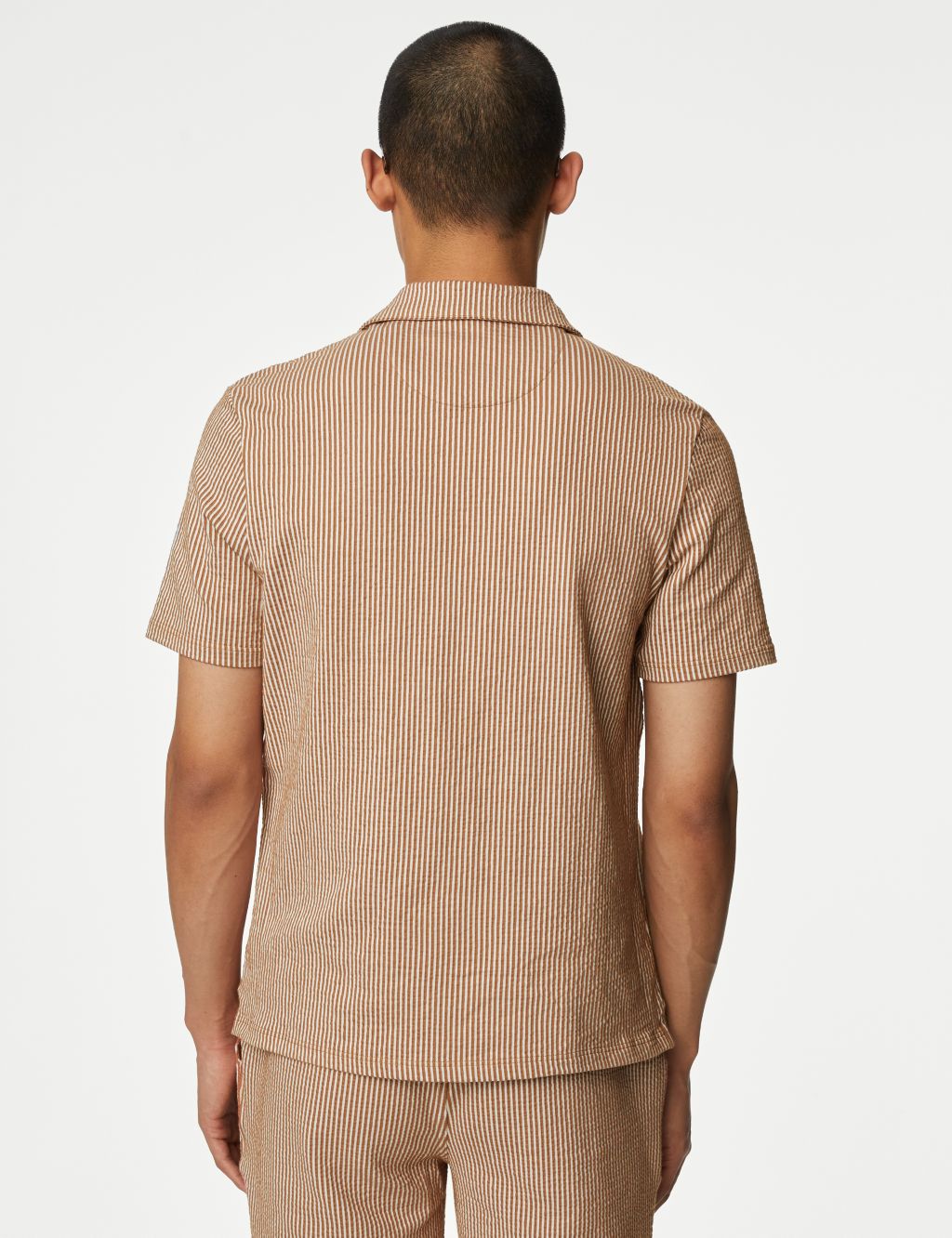 Cotton Rich Jersey Striped Polo Shirt image 4
