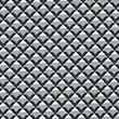 Pure Cotton Geometric Print Polo Shirt - greymix