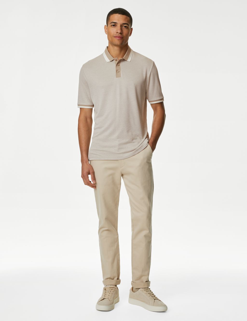 Tipped Polo Shirt image 3