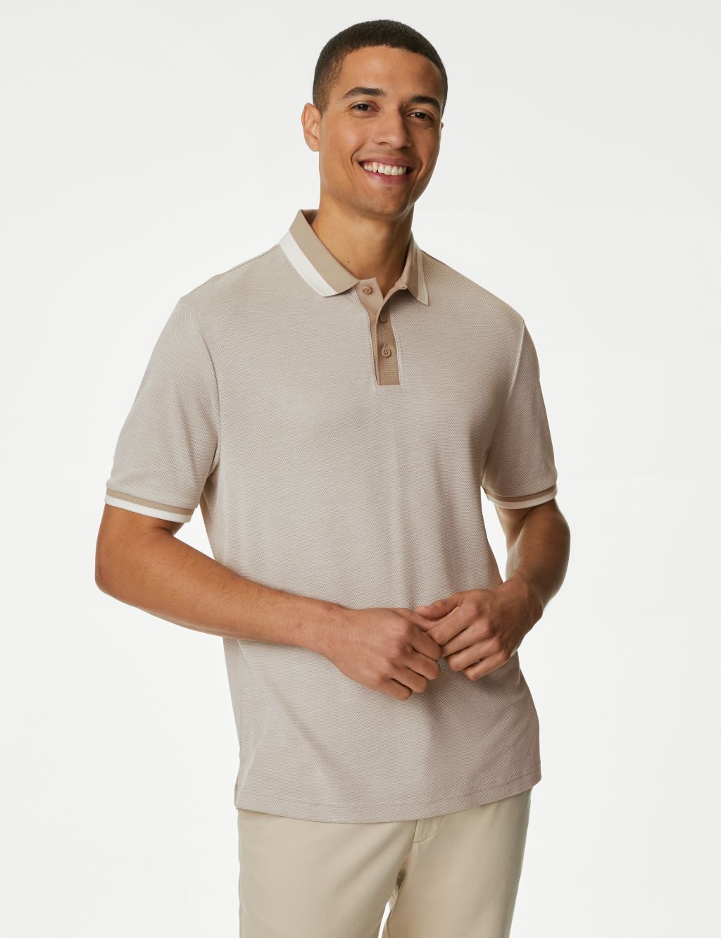 Tipped Polo Shirt image 4