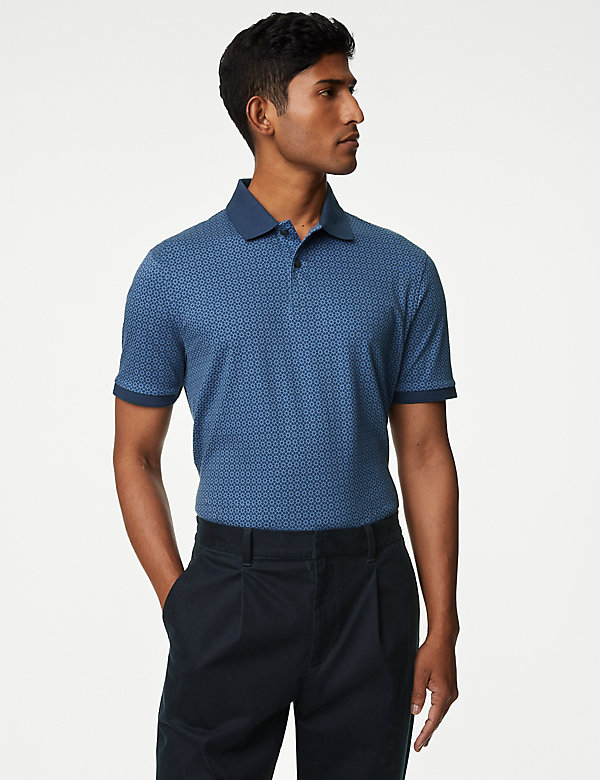 Pure Cotton Polo Shirt - FI