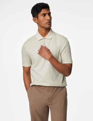 Pure Cotton Polo Shirt