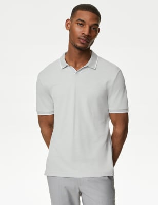 Modal Rich Revere Polo Shirt